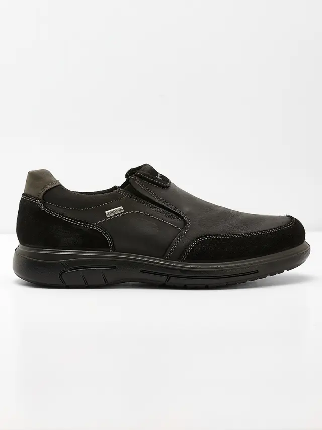 Imac Μοκασίνια-Loafers Ανδρικό δέρμα/δέρμα Nubuck Γκρί IMA/602038 GRIGIO - 40 2