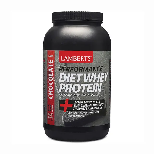Lamberts Performance Diet Whey Protein Πρωτεΐνη Ορού Γάλακτος με Γεύση Σοκολάτα 1kg