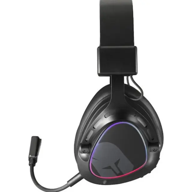 Spartan Gear - Erato Wireless Headset (compatible with PC, PS4, PS5, switch, switch 2) Black) 2