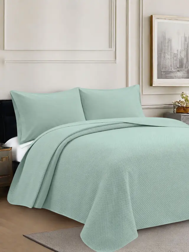 Κουβερλί Irene Aqua King Size (240x250) Sunshine