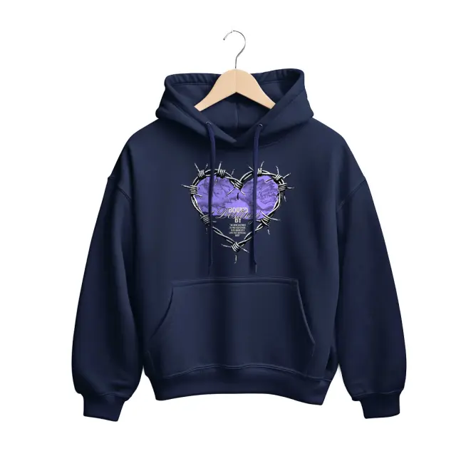 Φούτερ Noshame® Navy με τύπωμα - 3025107 - XXL