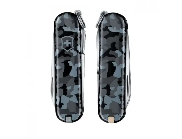 Ελβετικός Σουγιάς Victorinox Classic SD Printed με 7 λειτουργίες και μήκος 5.8cm - Navy Blue Camouflage0.6223.942 2