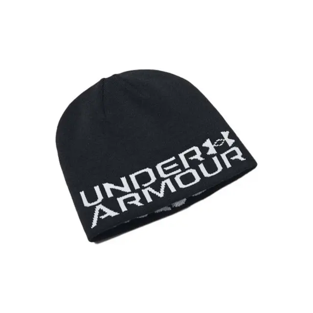 Under Armour Adult Reversible Halftime Beanie Μαύρο 1379999-001 (Under Armour) - One Size