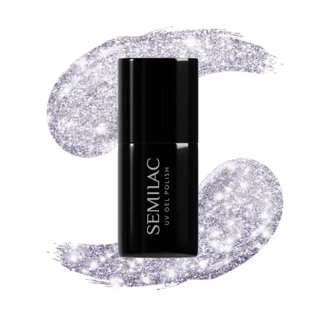 Semilac Ημιμόνιμο Βερνίκι 461 Hollywood Silver 7ml