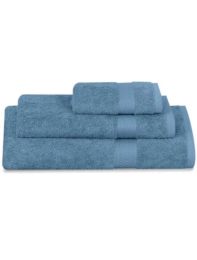 Πετσέτα UTOPIA DENIM BLUE MADI προσώπου: 50 x 90 εκ.