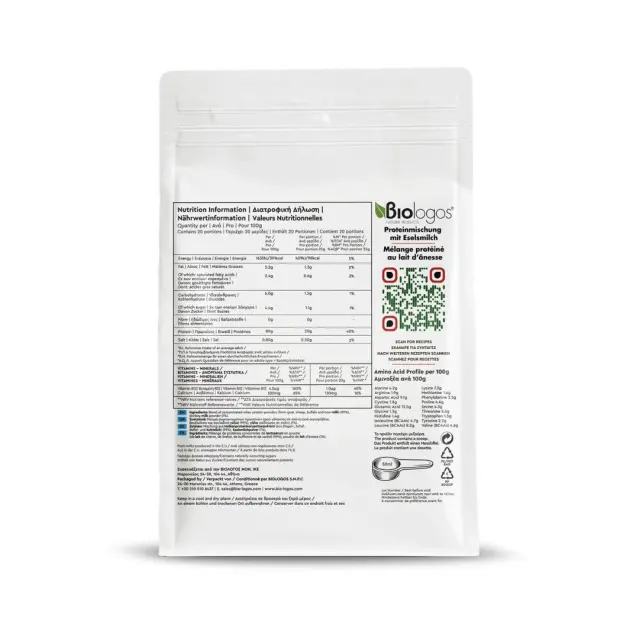 Πρωτεΐνη Ultra Whey Triple Power Γάλα Γαϊδούρας 500g 3