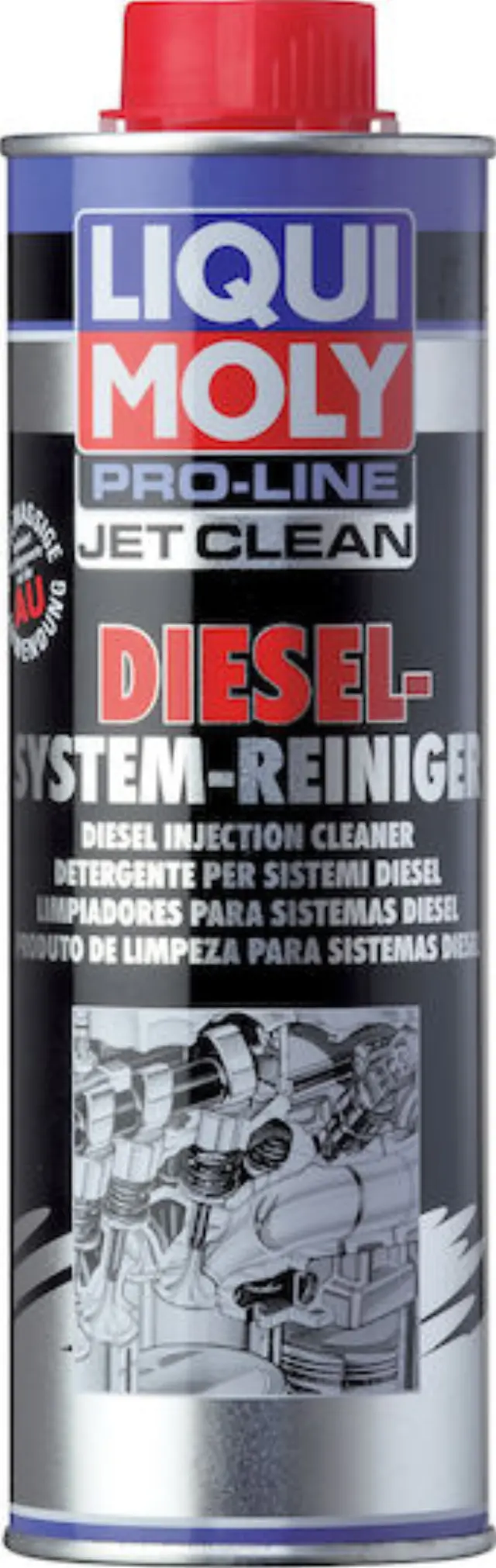 Liqui Moly Pro-Line Jet Clean Diesel System Πρόσθετο Βελτιωτικό Καυσίμου Αυτοκινήτου 500ml