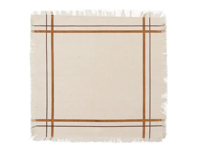 Σετ Πετσέτες φαγητού Ray Atmosphera με διαστάσεις 40x40cm - Beige - 2 τεμάχια 201987B 2