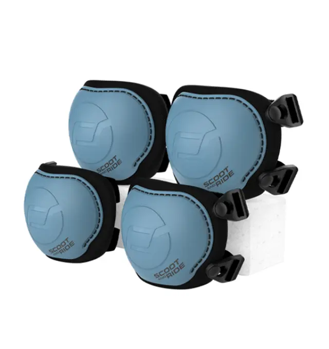 Scoot & Ride Σετ Προστασίας Αγκώνων & Γονάτων S Steel 00025 2