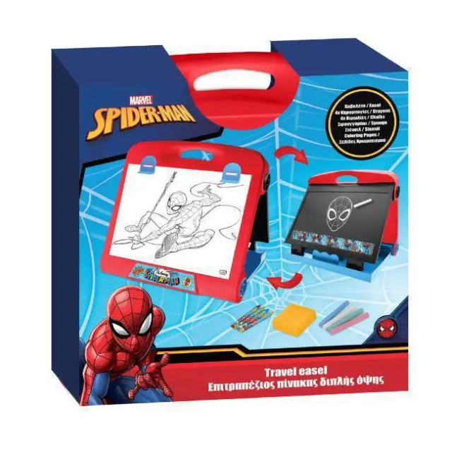 Diakakis Πίνακας Επιτραπέζιος Διπλής Όψης Spiderman (000508246)