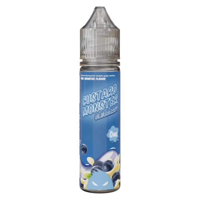 Blueberry Custard 15ml (60ml) - Monster Vape Flavorshots