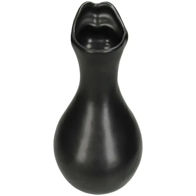 Βάζο Μαύρο Κεραμικό 15x13.5x20cm 3