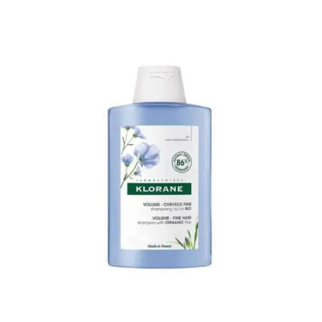 Klorane Volume Shampoo Linum Σαμπουάν με Ίνες Λιναριού για Όγκο στα Λεπτά Μαλλιά, 400ml