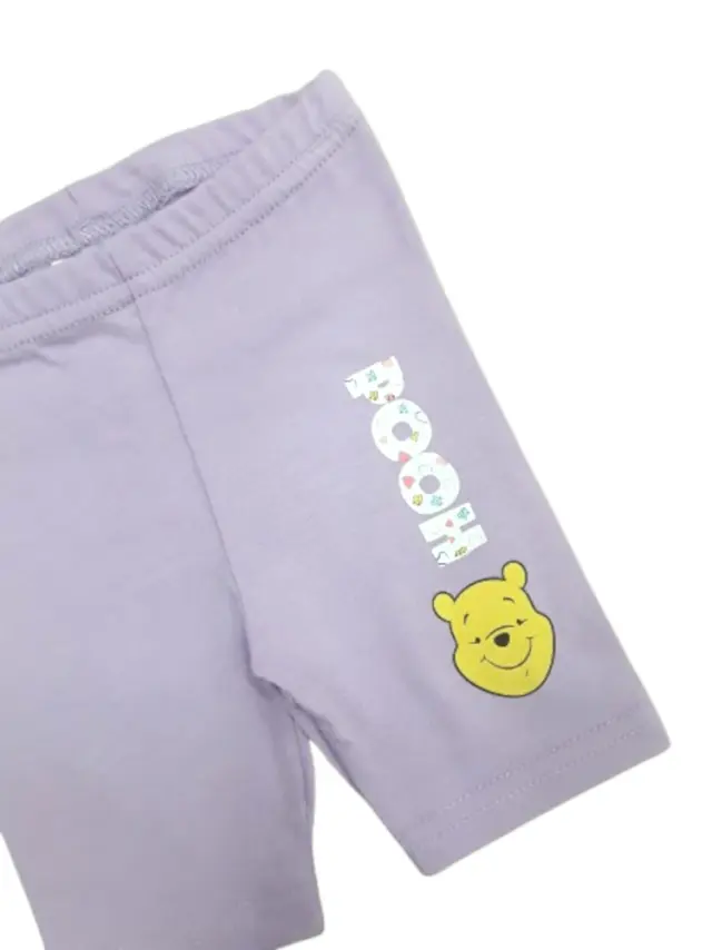 Μπλουζάκι Κοντομάνικο με Παντελονάκι Pooh Girl Purple 8030268 - 12 M (80cm) 3
