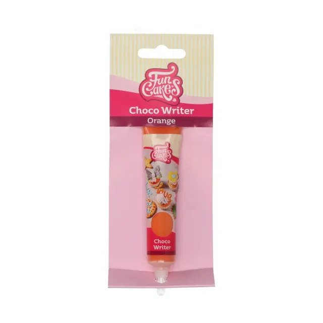 FunCakes Choco Writer - Πορτοκαλί - 25γρ.