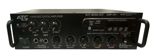 ATC AMP-301 Ενισχυτής Ήχου 25W+25W 20.012.0001
