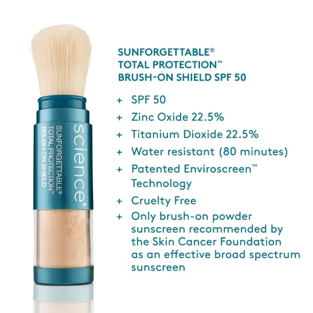 Colorescience Sunforgettable Brush-On Shield SPF 30 – Tan 4.3g 3