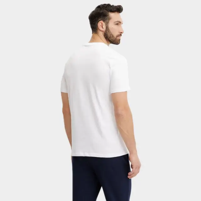 Fila - Ανδρικό T-shirt Laas FAM0874-10001 Λευκό - 2XL 2