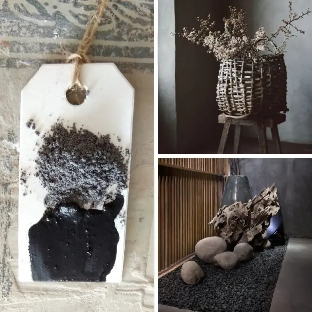 Χρώμα παλαίωσης Milk Paint Maja's Memories, 150gr Black Soot