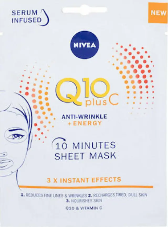 Nivea Q10 Ενεργειακή Μάσκα Αναπλήρωσης Προσώπου 50ml