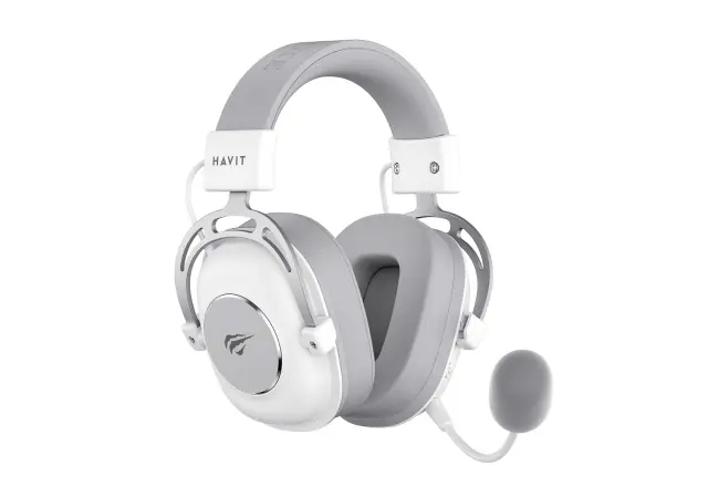 Havit H2002YG - 2.4G gaming headphones (White and grey)