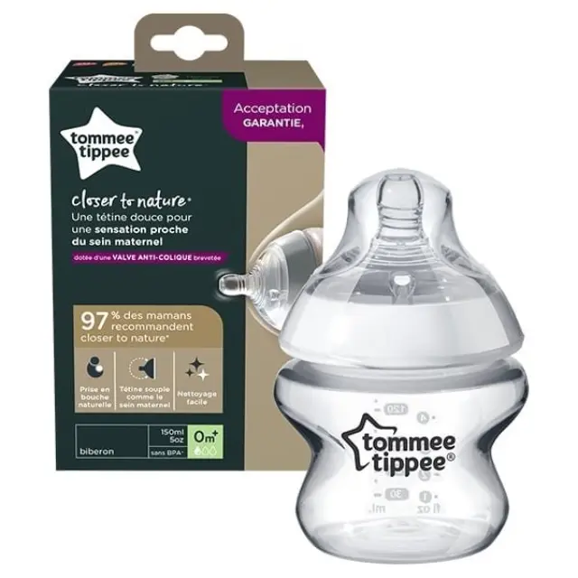Tommee Tippee Natural Μπιμπερό 150ml