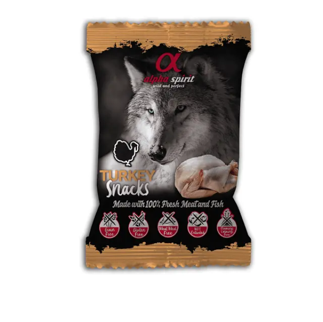 Alpha spirit turkey Snacks 50gr