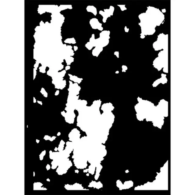 Thick Stencil 15x20cm, Stamperia, Sea World Rust 2