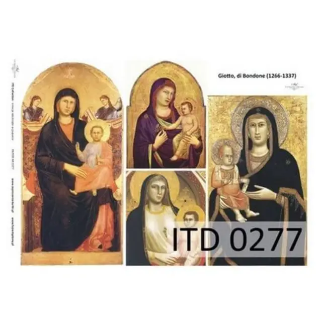 Χαρτί ITD για Decoupage 30x42 cm, 60gr
