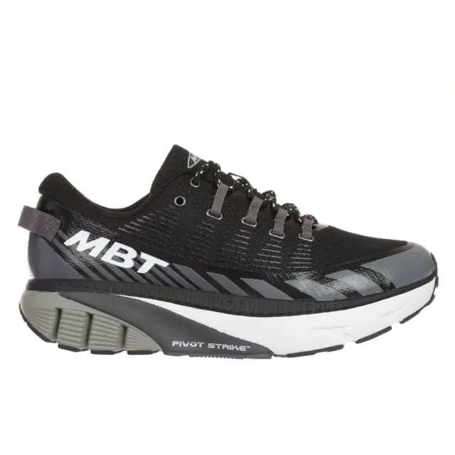 MBT Sneakers Ανδρικό ύφασμα Μαύρο MBT/1500 TRAINER MEN BLACK/GREY