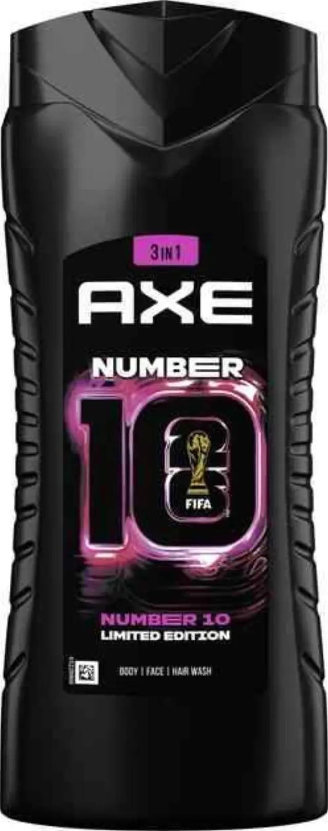 Axe Number 10 Fresh & Clean 3in1 Αφρόλουτρο Προσώπου & Σώματος 400ml