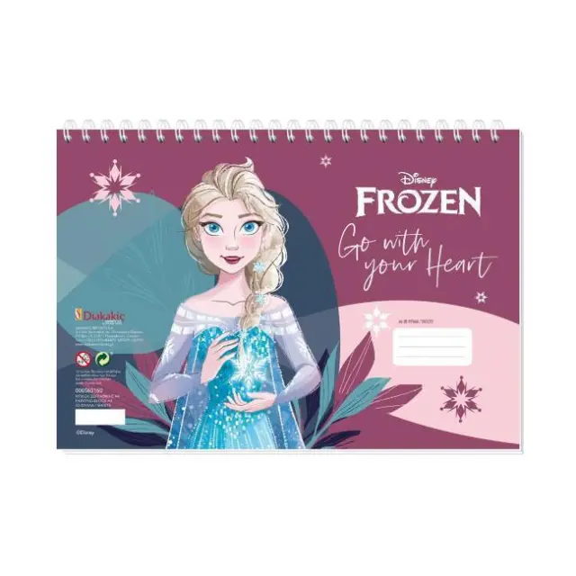 Diakakis Μπλοκ Ζωγραφικής Α4 30 φύλλα Frozen 2 (000563160)