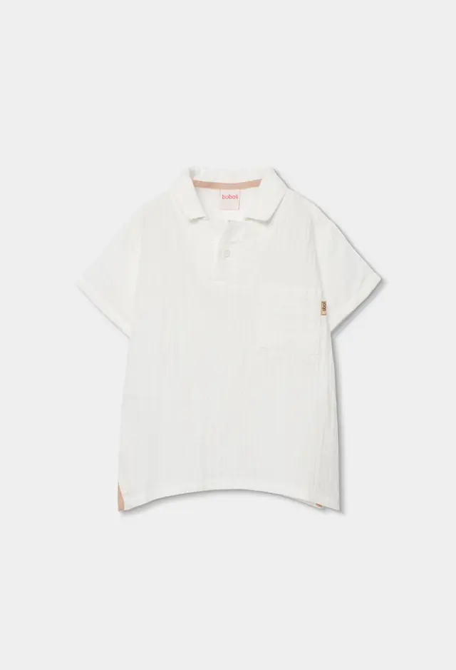 Boboli Polo muslin για αγόρι 533056-1111