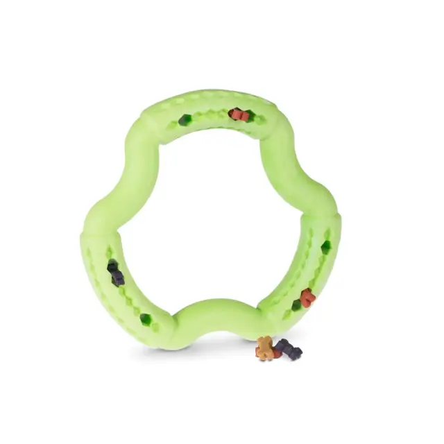 Vadigran Παιχνίδι Καουτσούκ TPR Ring Πράσινο Μήλο 21cm 150gr 2