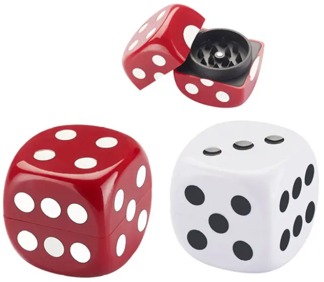 Grinder Τρίφτης Ζαρι Dice 50mm - 2 Parts