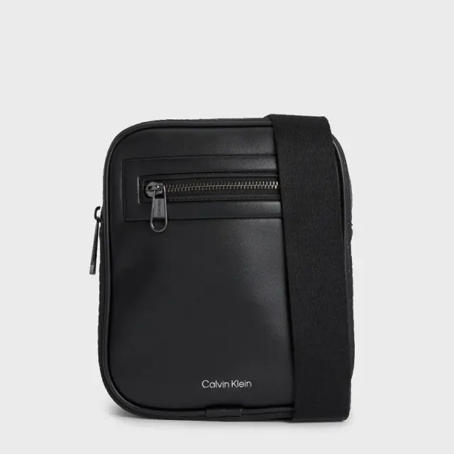 Calvin Klein - Ανδρική Τσάντα Ώμου / Χιαστί Elevated Con Reporter S Repre K50K510853-01I Μαύρο