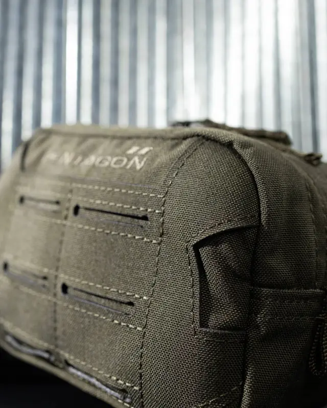 Pentagon Elpis Pouch 0.9lt-Θήκη Γενικής Χρήσης 0.9 Λίτρων (15x10) - 01-Black-Μαύρο 2