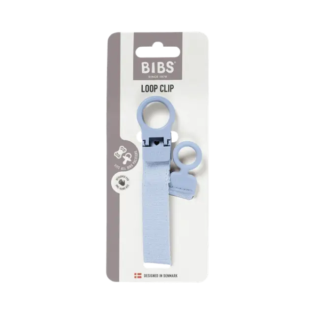 ΚΛΙΠ ΠΙΠΙΛΑΣ BIBS RIBBON – DUSTY BLUE 3