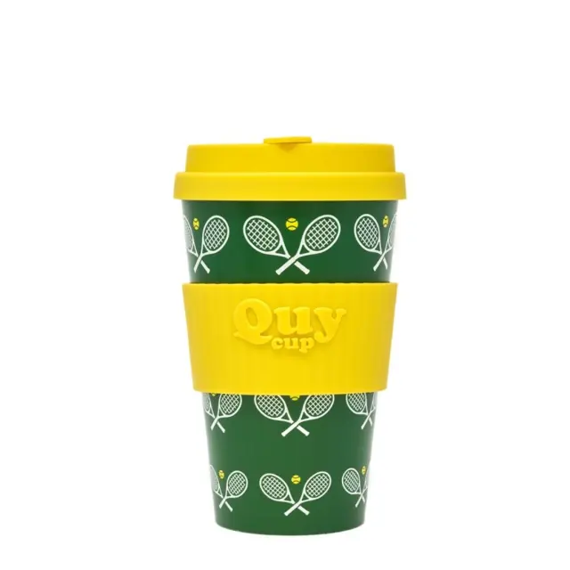 Quy Cup Επαναχρησιμοποιούμενο Ποτήρι (R-Pet) 400ml: Tennis