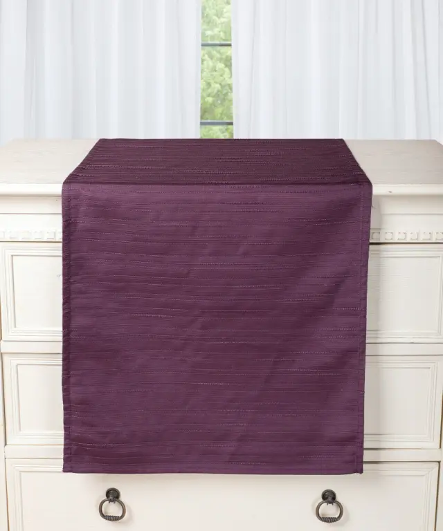 Σαντούκ τραβέρσα S1058 (45cm x 180cm) μώβ - -