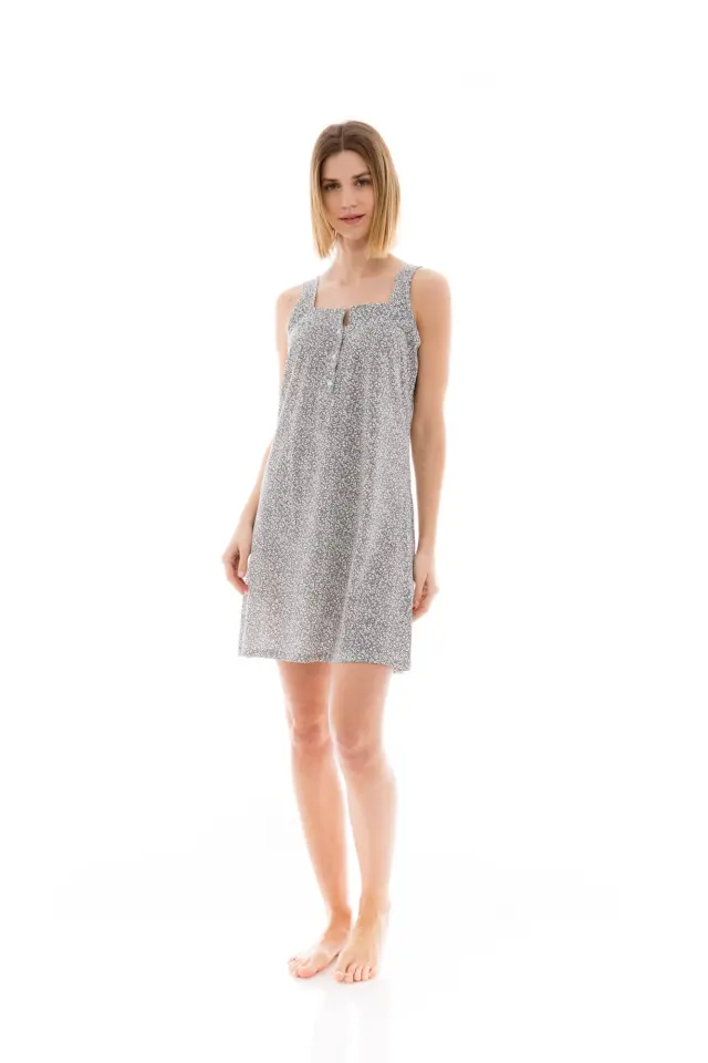 S1222 - Type - NIGHTGOWN AQUA FLOWER 2