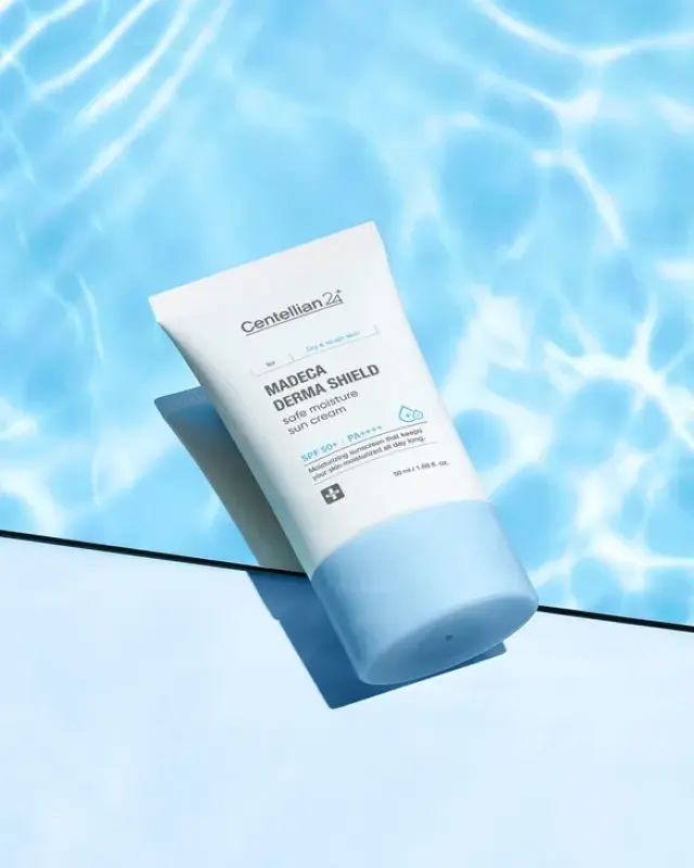 Centelian 24 Madeca Derma Shield Safe Moisture Sun Cream Αντηλιακό για το πρόσωπο με Madecassic Acid Spf50+ 50ml 2