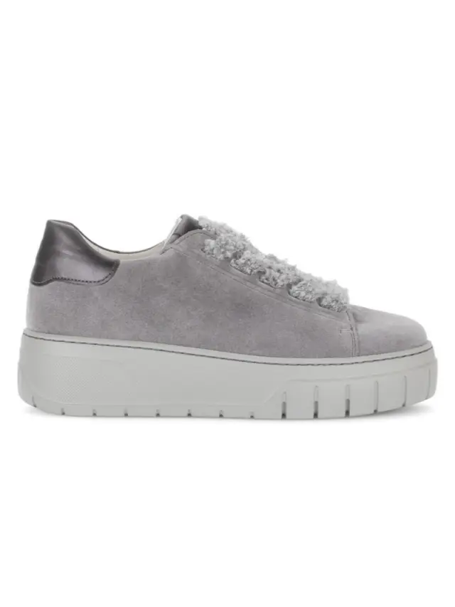 Gabor Sneakers Γυναικείο δέρμα Nubuck Γκρί GAB/73222 12-STEEL 3