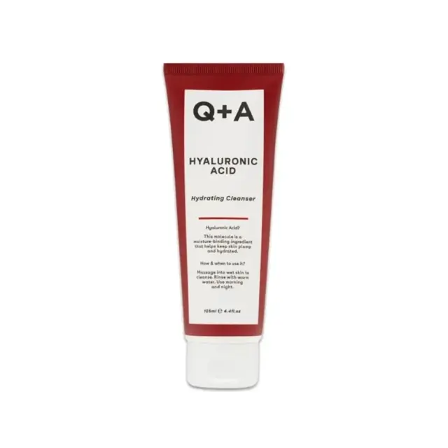 Q+A Hyaluronic Acid Hydrating Cleanser Καθαριστικό Προσώπου με Υαλουρονικό Οξύ, 125ml