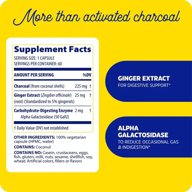 Enzymedica Activated Charcoal 2