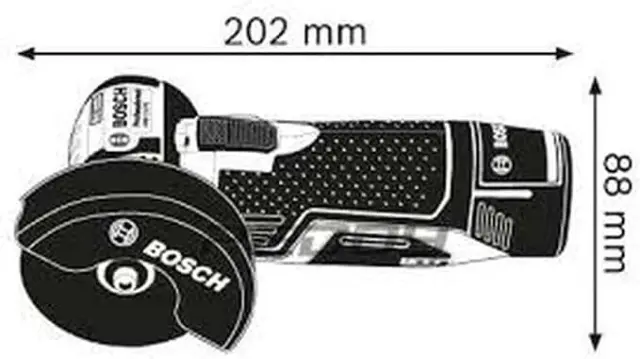 Ασύρματος Γωνιακός Τροχός Bosch PRO GWS Mini 76mm Μπαταρίας 2x3Ah 2