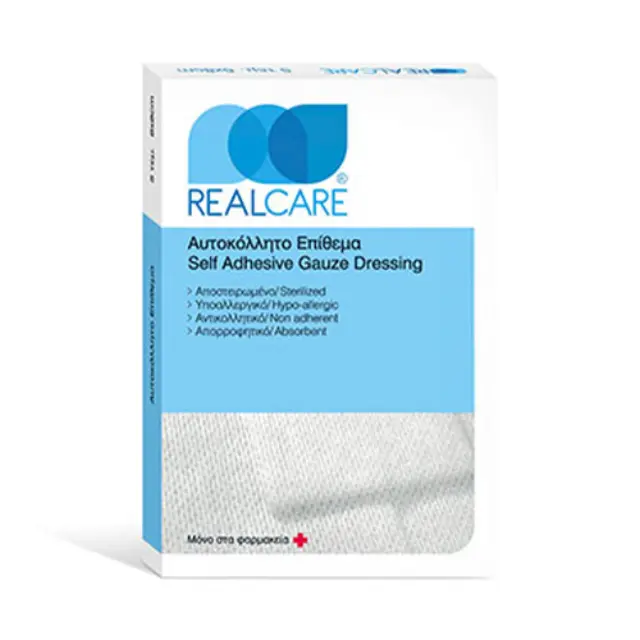 Real Care Αποστειρωμένα Αυτοκόλλητα Επιθέματα 9x30cm 5τμχ