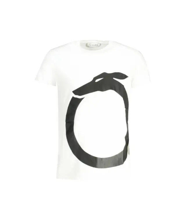 Trussardi Jeans - Ανδρικό T-Shirt TRU2MTS01-WHITE Λευκό - L