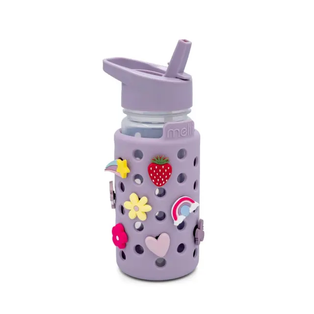 Melii Παγούρι Με Στόμιο Pop Up Charms 450ml Μωβ MEL27730 2