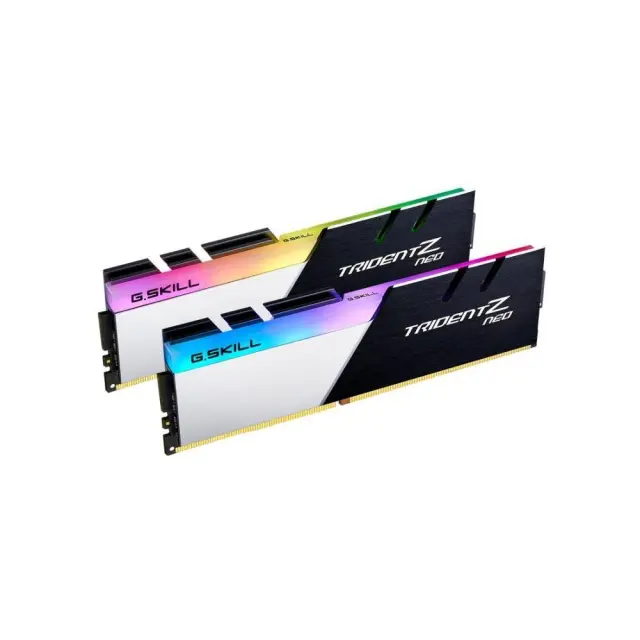 G.Skill DIMM 32 GB DDR4-3600 (2x 16 GB) Dual-Kit (black/silver, F4-3600C16D-32GTZNC, Trident Z Neo, INTEL XMP)